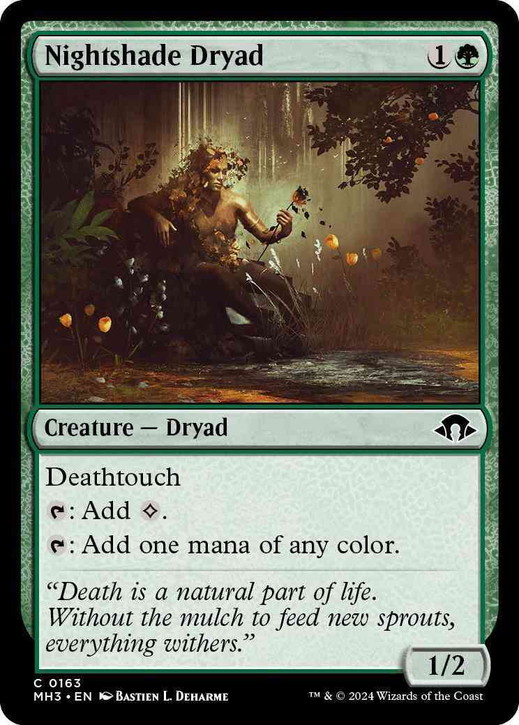Nightshade Dryad [163] [Modern Horizons 3] [Non-Foil]
