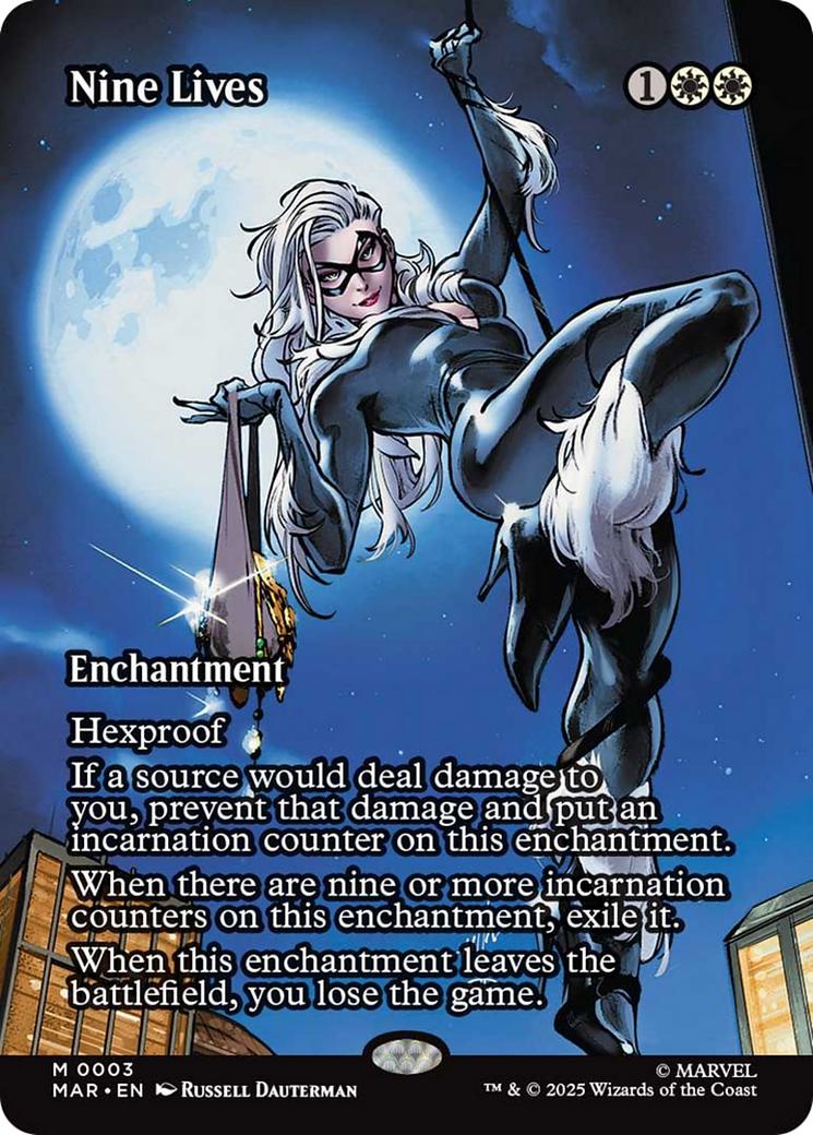 Nine Lives [3] [Borderless] [Source Material] [Marvel Universe] [Non-Foil]