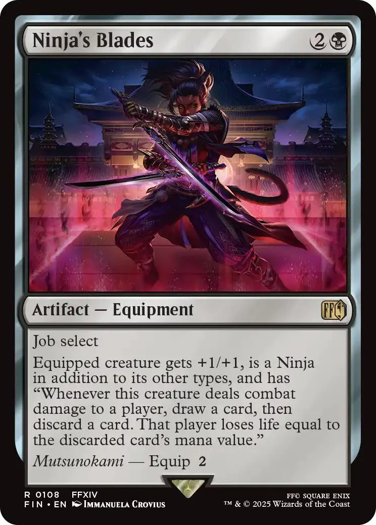 Ninja's Blades [108] [FINAL FANTASY] [Non-Foil]