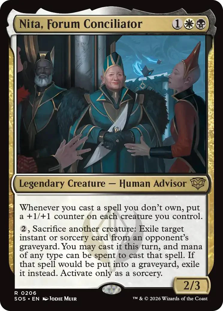 Nita, Forum Conciliator [206] [Secrets of Strixhaven] [Non-Foil]
