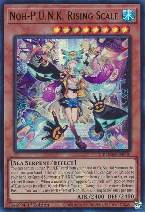 Noh-P.U.N.K. Rising Scale - BLMM-EN050 - Ultra Rare - 1st Edition
