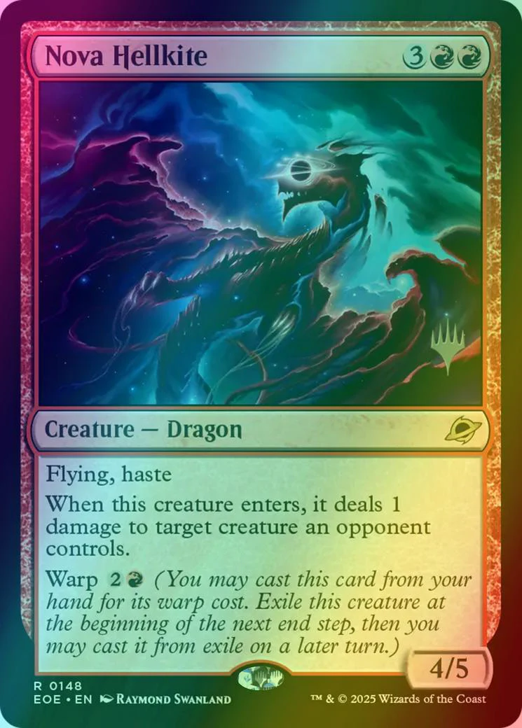 Nova Hellkite [148p] [Promo Pack] [Edge of Eternities: Promos] [Foil]