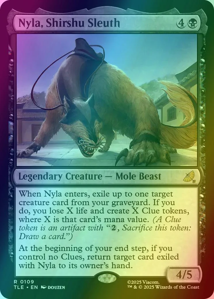 Nyla, Shirshu Sleuth [109] [Avatar: The Last Airbender Eternal] [Foil]