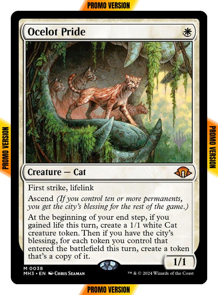 Ocelot Pride [38p] [Promo Pack] [Modern Horizons 3 Promos] [Non-Foil]