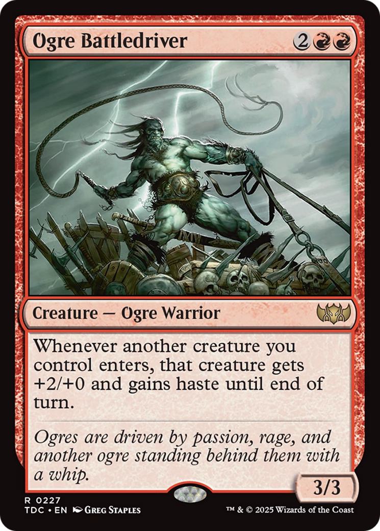Ogre Battledriver [227] [Tarkir: Dragonstorm: Commander] [Non-Foil]