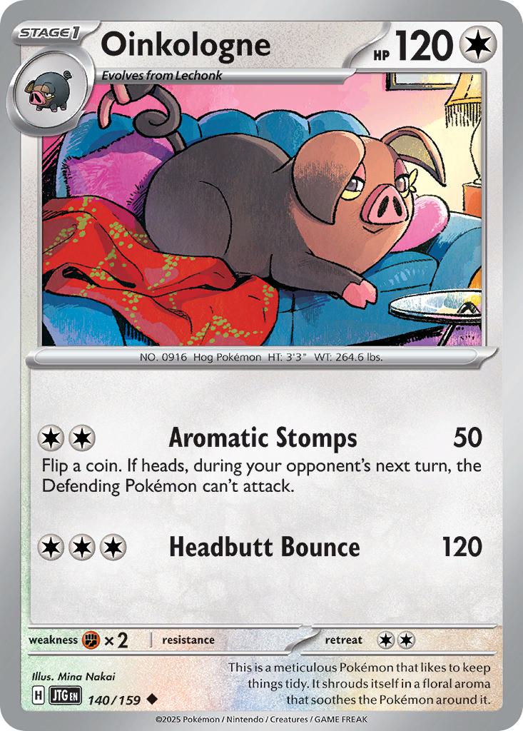 Oinkologne - 140/159 - Uncommon [sv09-140] [Non-Holo]