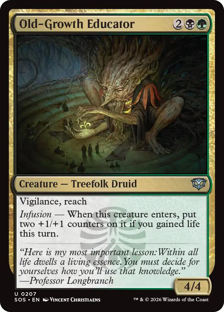 Old-Growth Educator [207] [Secrets of Strixhaven] [Non-Foil]