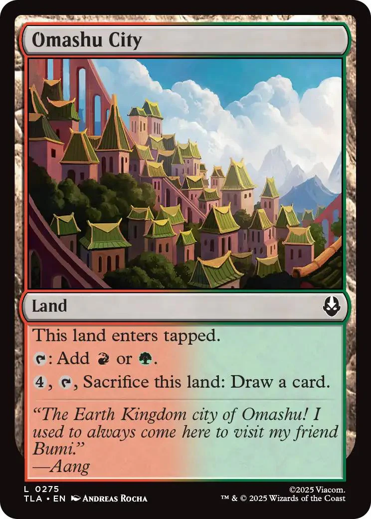 Omashu City [275] [Avatar: The Last Airbender] [Non-Foil]