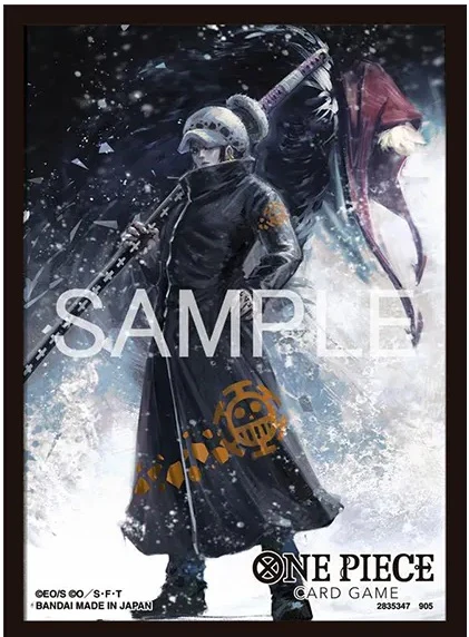 One Piece Official Card Sleeves - Standard Size - 70ct - Limited Edition Vol.6 - Trafalgar Law