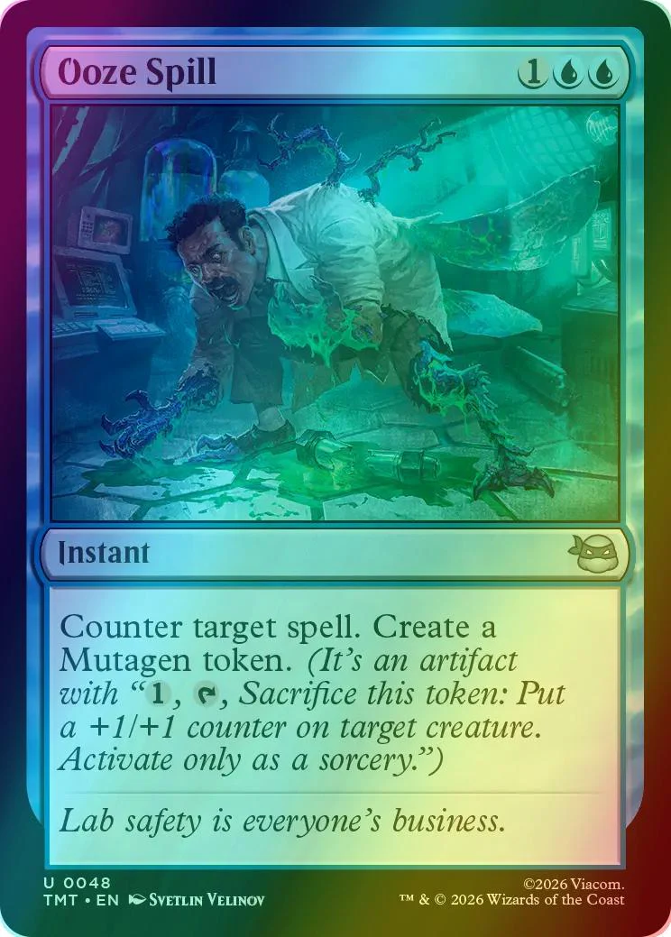 Ooze Spill [48] [Teenage Mutant Ninja Turtles] [Foil]