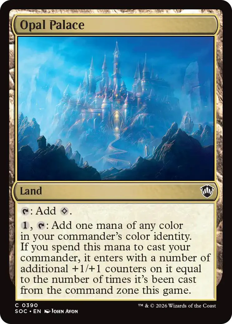 Opal Palace [390] [Secrets of Strixhaven: Commander] [Non-Foil]