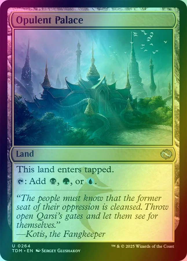 Opulent Palace [264] [Tarkir: Dragonstorm] [Foil]