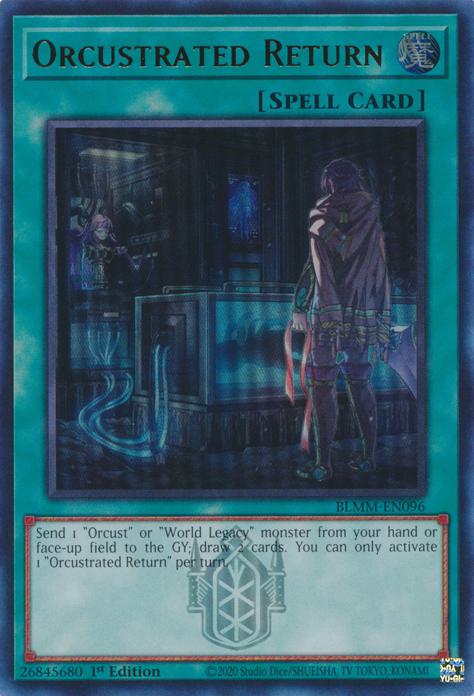 Orcustrated Return - BLMM-EN096 - Ultra Rare - 1st Edition