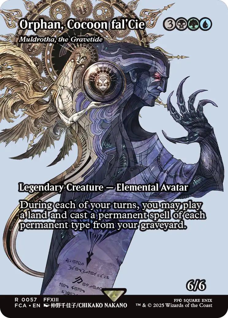 Orphan, Cocoon fal'Cie - Muldrotha, the Gravetide [57] [Borderless] [FINAL FANTASY: Through the Ages] [Non-Foil]