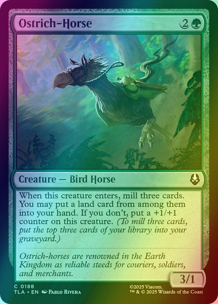 Ostrich-Horse [188] [Avatar: The Last Airbender] [Foil]