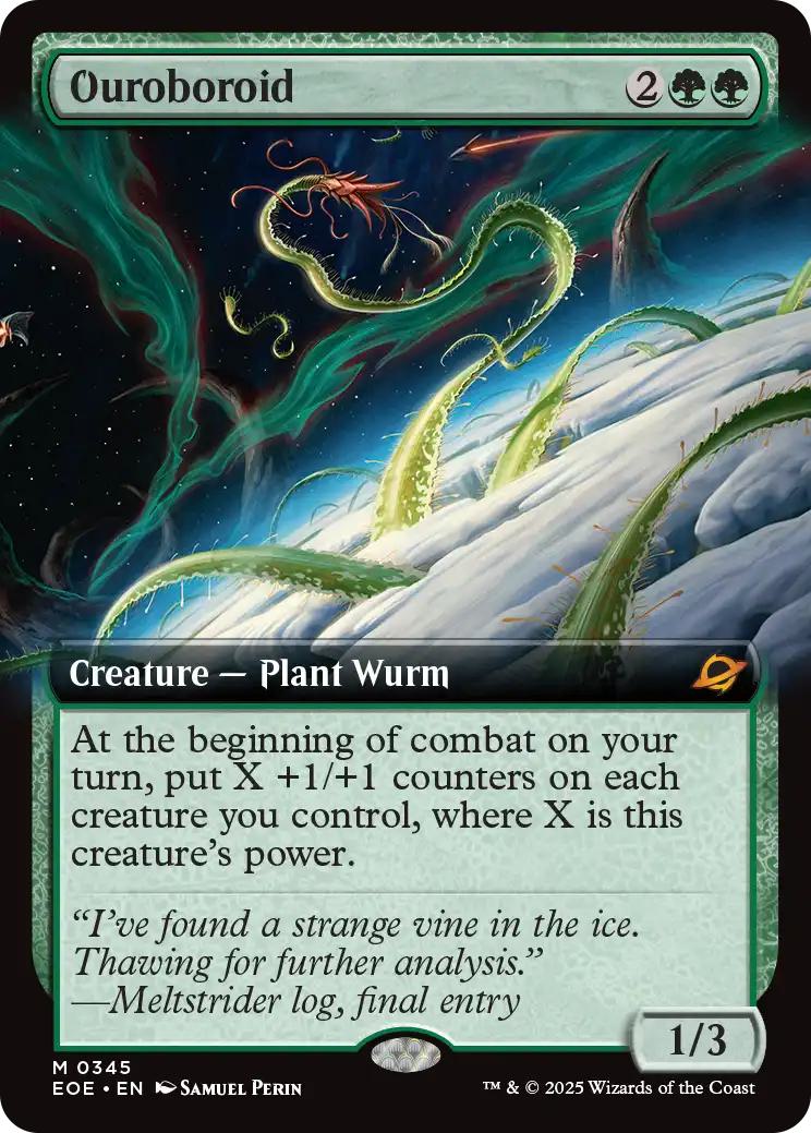 Ouroboroid [345] [Extended Art] [Edge of Eternities] [Non-Foil]