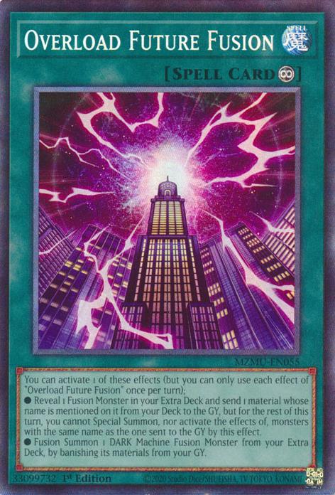 Overload Future Fusion - MZMU-EN055 - Collector's Rare - 1st Edition