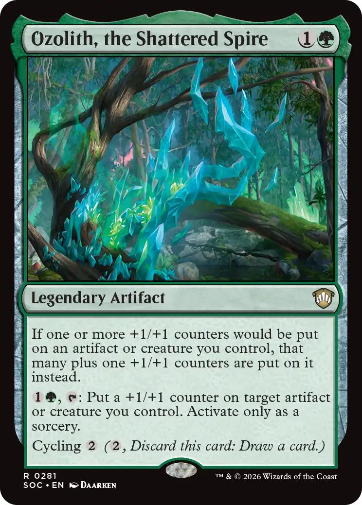 Ozolith, the Shattered Spire [281] [Secrets of Strixhaven: Commander] [Non-Foil]