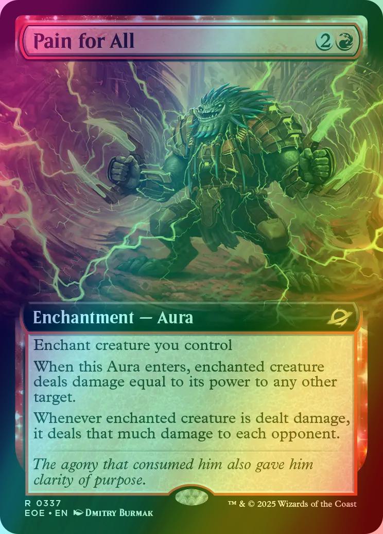 Pain for All [337] [Extended Art] [Edge of Eternities] [Foil]