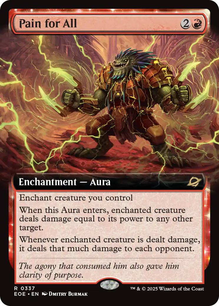 Pain for All [337] [Extended Art] [Edge of Eternities] [Non-Foil]