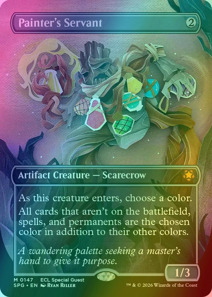 Painter's Servant [147] [Borderless] [Special Guests] [Foil]