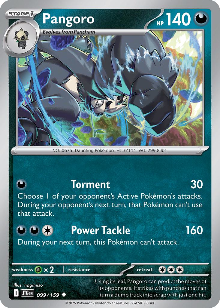 Pangoro - 099/159 - Uncommon [sv09-099] [Non-Holo]