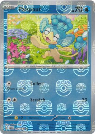 Panpour - Master Ball Pattern - 017/086 - Common [sv105b-017] [Reverse Holo]