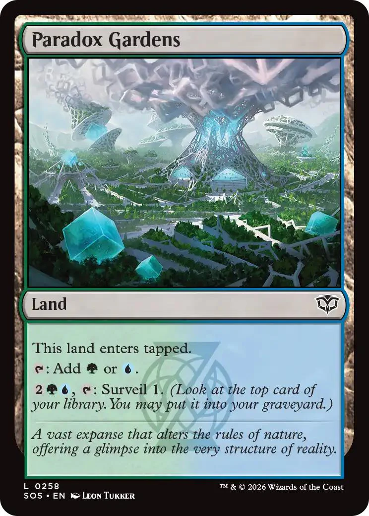 Paradox Gardens [258] [Secrets of Strixhaven] [Non-Foil]