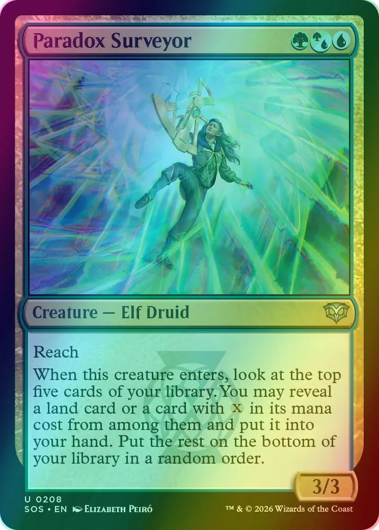 Paradox Surveyor [208] [Secrets of Strixhaven] [Foil]