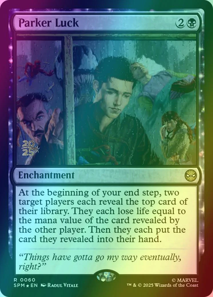 Parker Luck [60s] [Marvel's Spider-Man: Promos] [Foil]