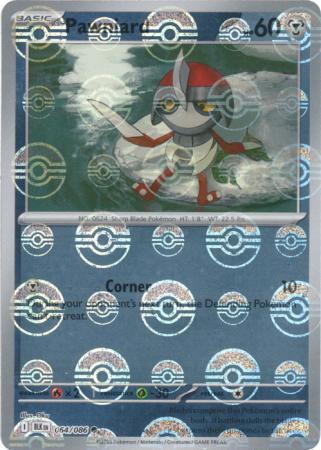 Pawniard - Poké Ball Pattern - 064/086 - Common [sv105b-064] [Reverse Holo]