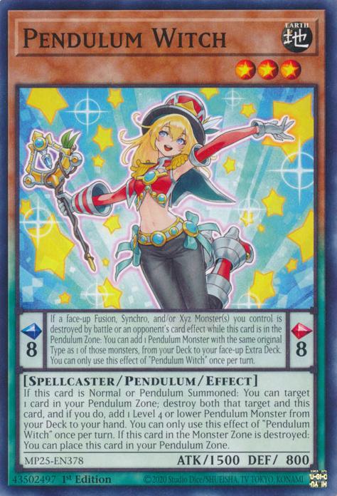 Pendulum Witch - MP25-EN378 - Common - 1st Edition
