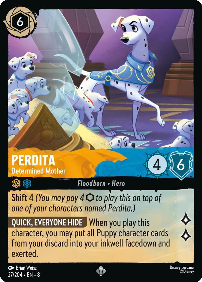Perdita - Determined Mother - 27/204 [Reign of Jafar] [Non-Foil]