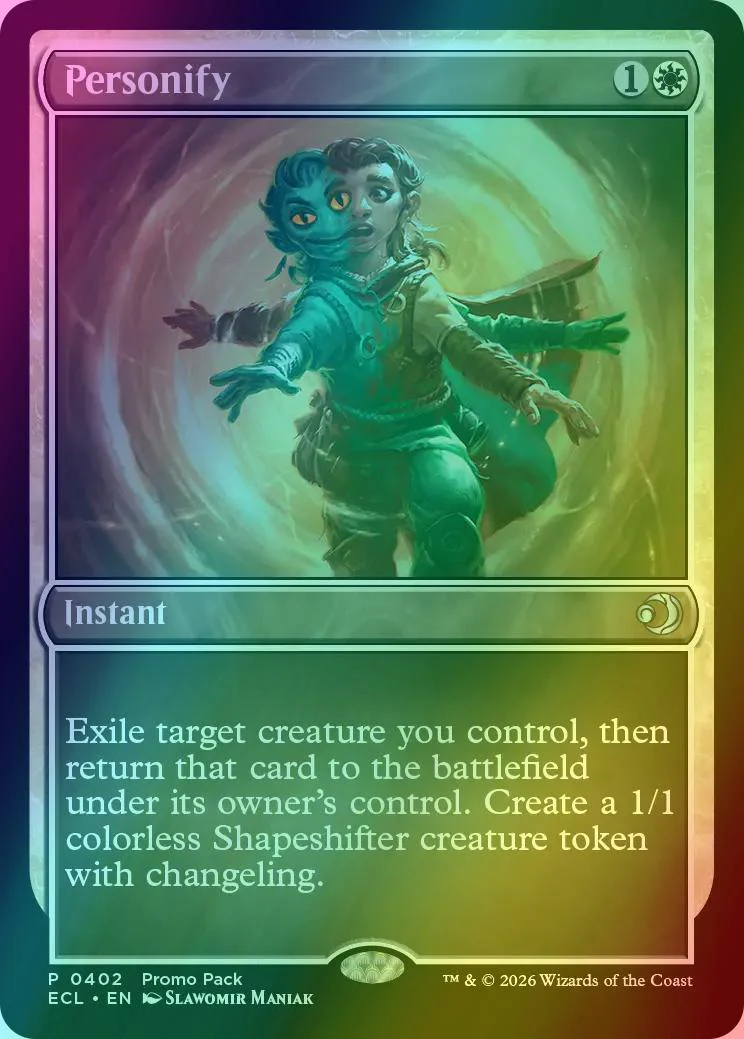 Personify [402] [Dark Frame Promo Pack] [Lorwyn Eclipsed] [Foil]