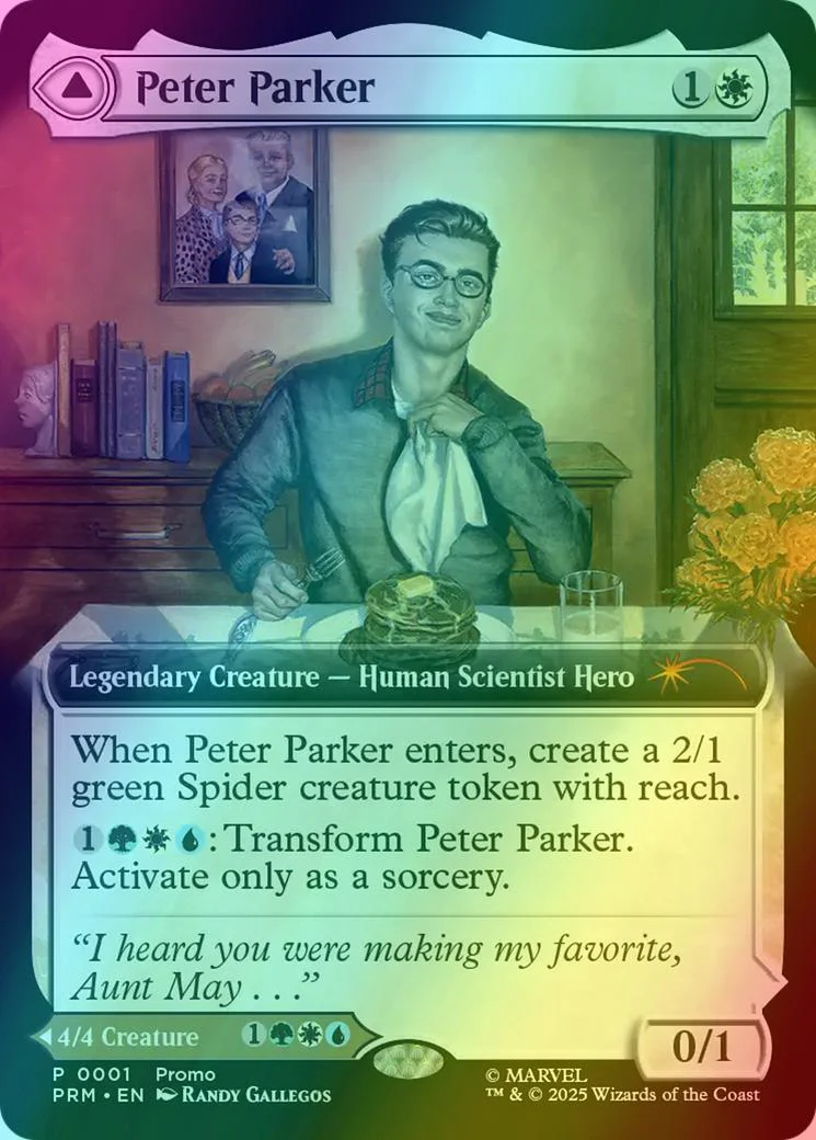 Peter Parker // Amazing Spider-Man [1] [Extended Art] [Marvel's Spider-Man: Promos] [Foil]