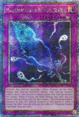 Phantom Knights' Fog Blade - RA04-EN264 - Quarter Century Secret Rare - 1st Edition