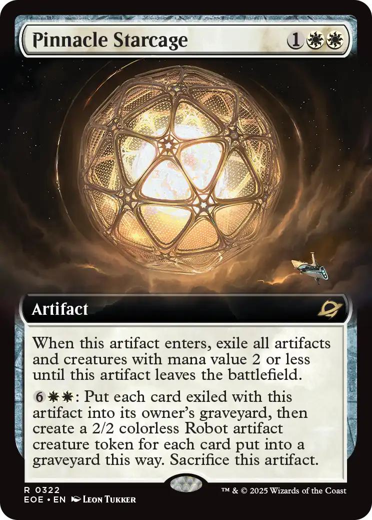 Pinnacle Starcage [322] [Extended Art] [Edge of Eternities] [Non-Foil]