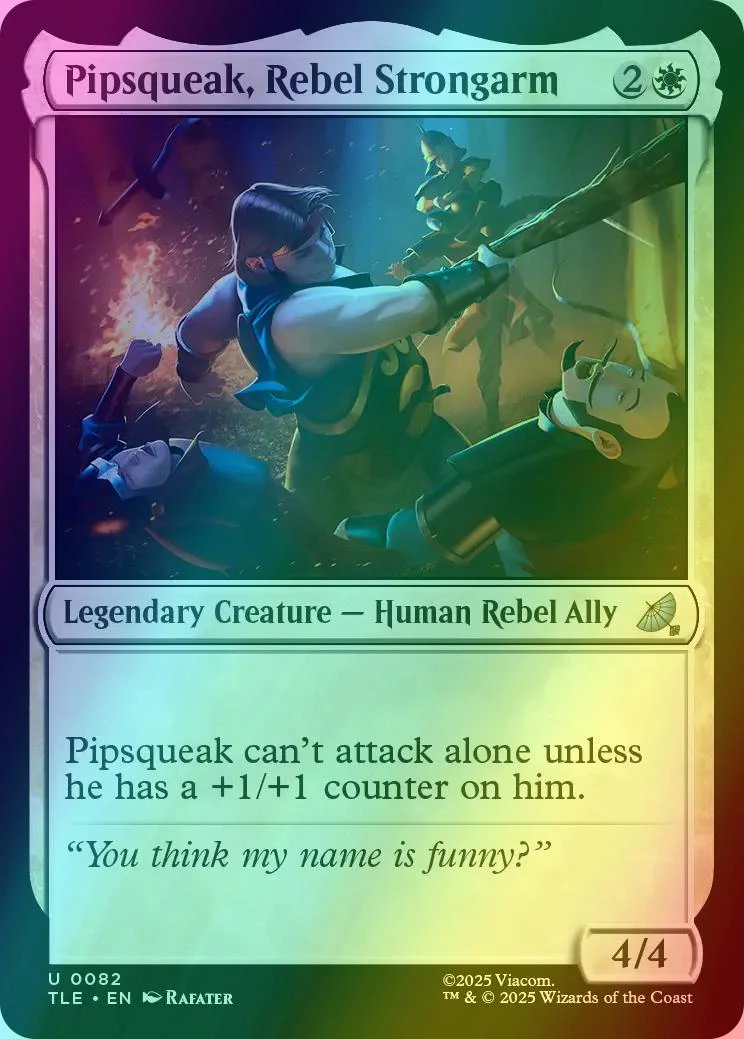 Pipsqueak, Rebel Strongarm [82] [Avatar: The Last Airbender Eternal] [Foil]