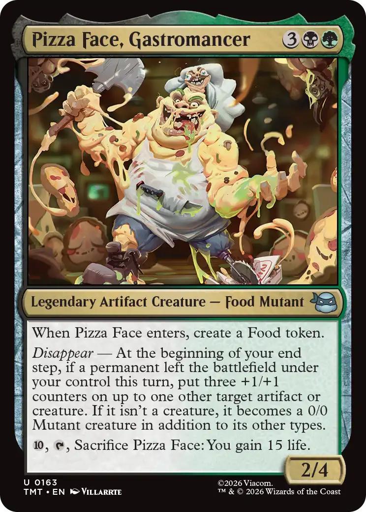 Pizza Face, Gastromancer [163] [Teenage Mutant Ninja Turtles] [Non-Foil]