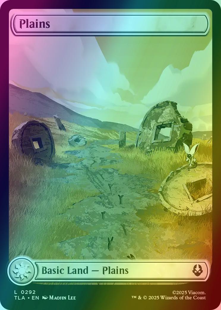 Plains [292] [Full Art] [Avatar's Journey] [Avatar: The Last Airbender] [Foil]