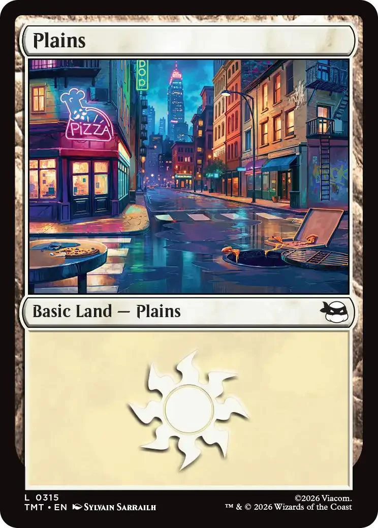 Plains [315] [Teenage Mutant Ninja Turtles] [Non-Foil]