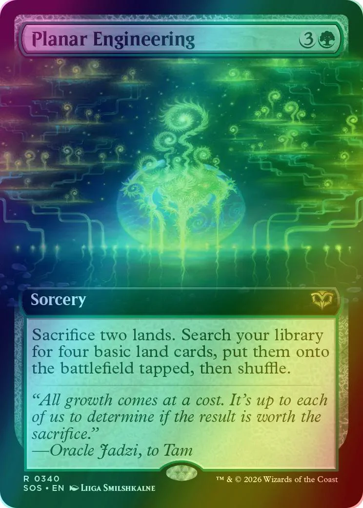 Planar Engineering [340] [Extended Art] [Secrets of Strixhaven] [Foil]