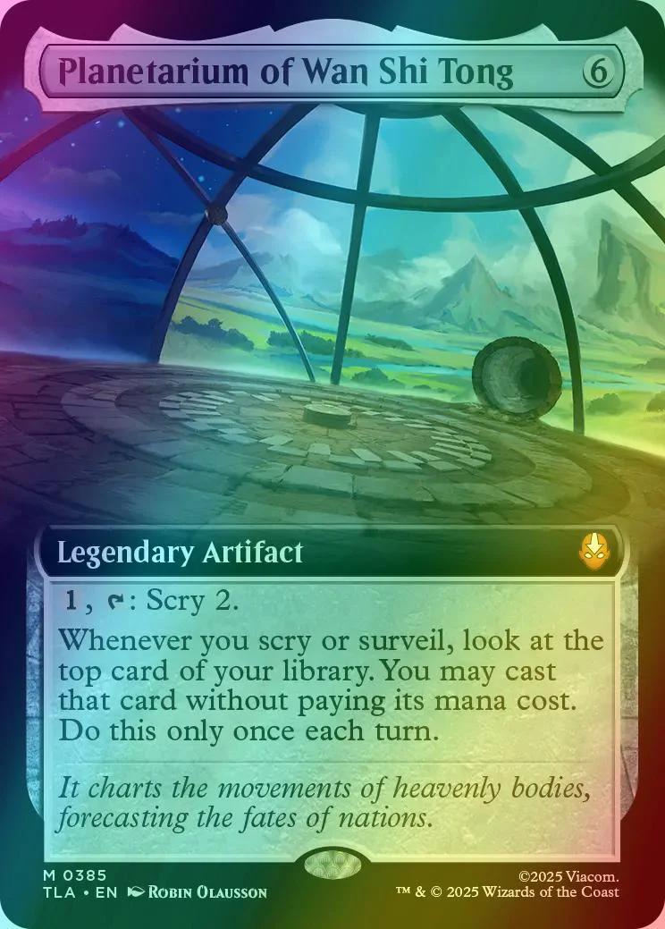 Planetarium of Wan Shi Tong [385] [Extended Art] [Avatar: The Last Airbender] [Foil]