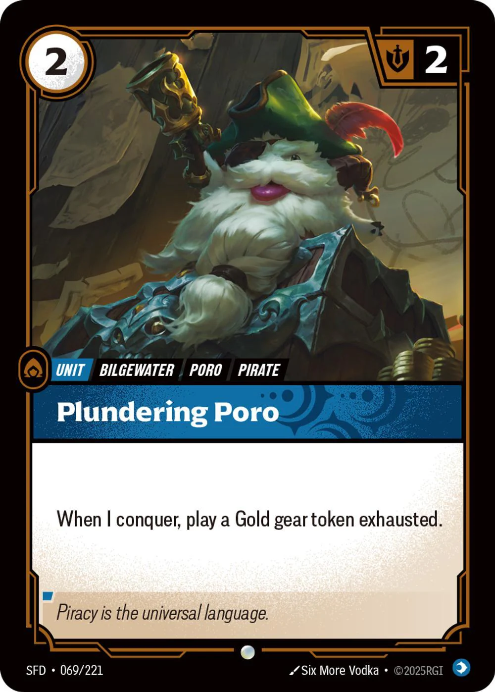 Plundering Poro - 069/221 [Spiritforged] [Non Foil]