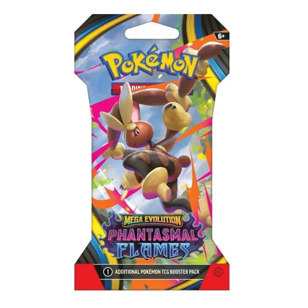 Pokémon TCG: Mega Evolution - Phantasmal Flames - Sleeved Booster Pack