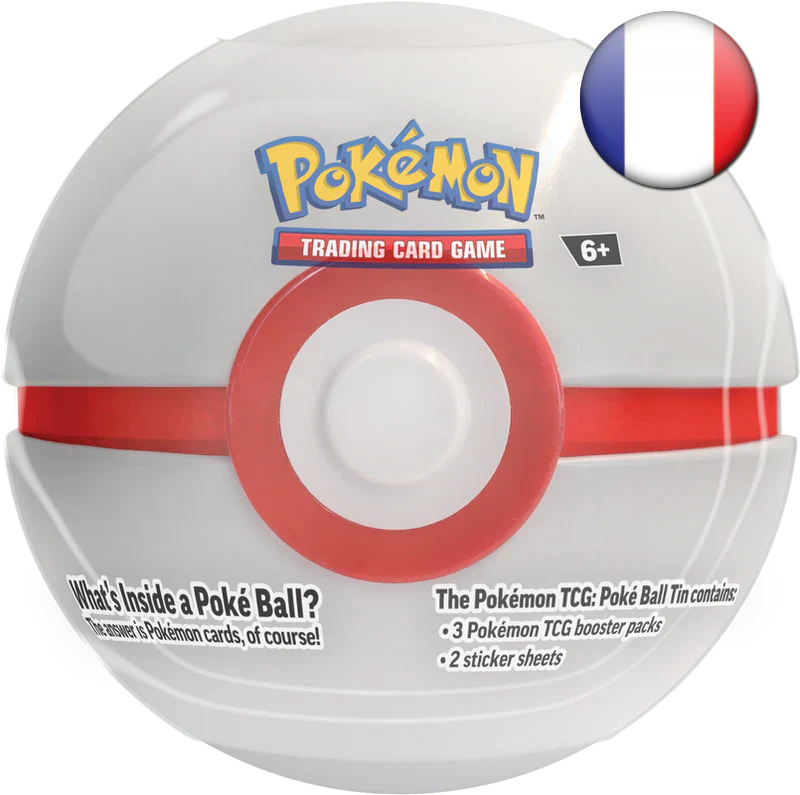 Pokémon TCG: Poké Ball Tin 2025 - Premier Ball - French
