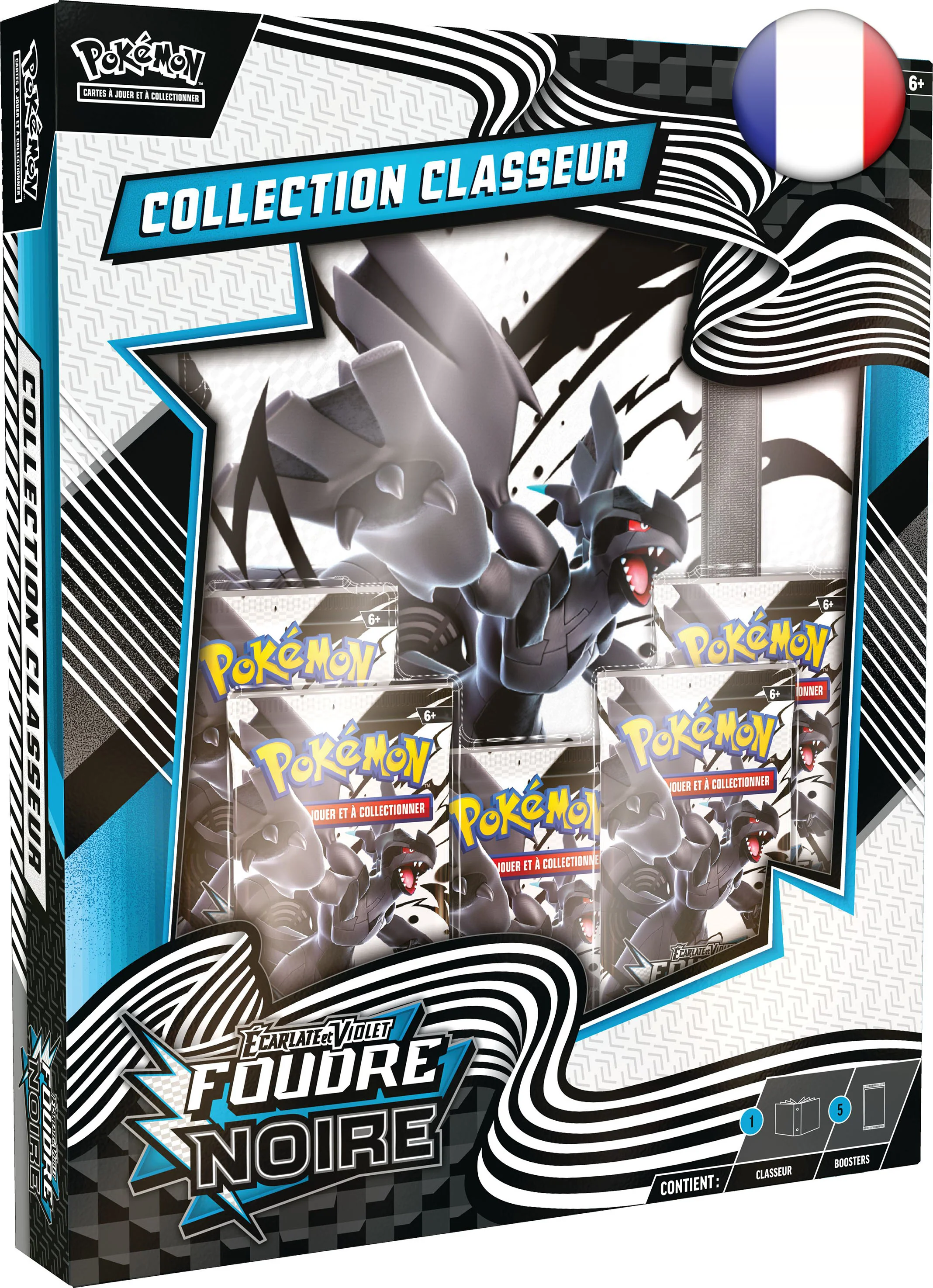 Pokémon TCG: Scarlet & Violet - Black Bolt - Binder Collection - French