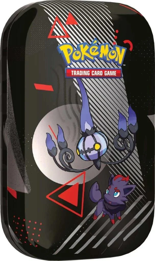 Pokémon TCG: Scarlet & Violet - Black Bolt & White Flare Unova - Mini Tin - Chandelure & Zorua