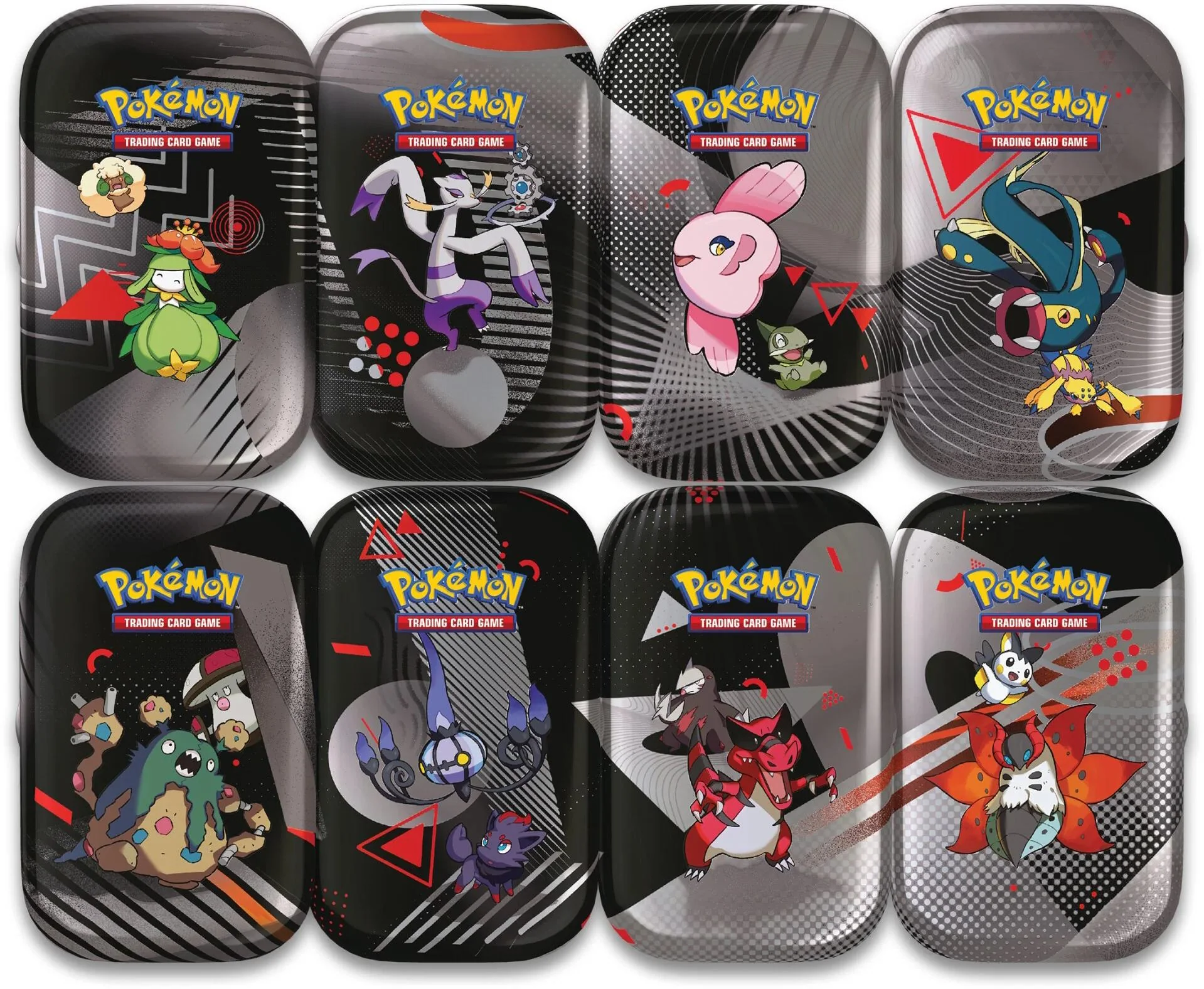 Pokémon TCG: Scarlet & Violet - Black Bolt & White Flare Unova - Mini Tin - Display (8 Tins) - Image 2