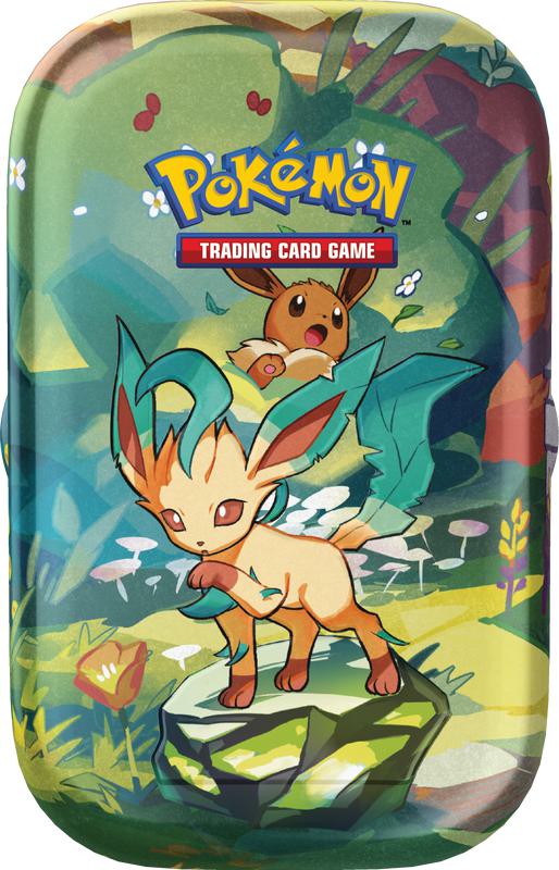 Pokémon TCG: Scarlet & Violet - Prismatic Evolutions - Mini Tin - Leafeon